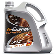 Масло моторное G-Energy Synthetic ExtraLife 5W30 4л