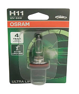 Лампа 12V H11 (55) ULTRA LIFE бл. OSRAM