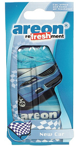 Ароматизатор AREON REFRESHMENT LIQUID (new car)