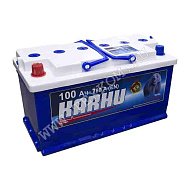 Аккумуляторная батарея KARHU 6СТ100з прям 353х175х190 Казахстан