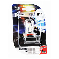 Лампа 12V светодиод H11-18SMD+50% 5000-6000K 12V