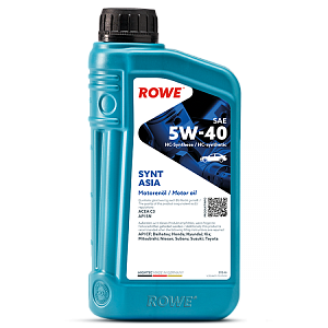 Масло моторное ROWE HIGHTEC SYNT ASIA 5W40 1л синт.