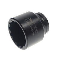 Головка торцевая 38 1/2" 12-гранная ударная L=60мм ROCKFORCE