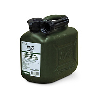 Канистра топливная пластик.5л.(темн.зелён.) AVS TPK-Z 05