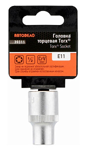 Головка торцевая TORX E11" 1/2" АвтоДело 39311