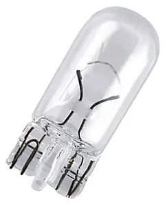 Лампа 12V W5W (W2.1*9.5d) 12V Philips Standart