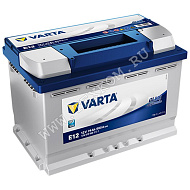 Аккумуляторная батарея VARTA 6СТ74з BD прям 278х175х190 (С)