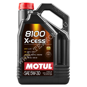 Масло моторное MOTUL 8100 X-CESS 5W30 4л синт.