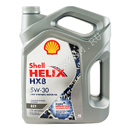 Масло моторное SHELL HELIX HX-8 5W30 ECT 4л