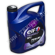 Масло трансмиссионное ELF TRANSELF NFJ 75W80 5л