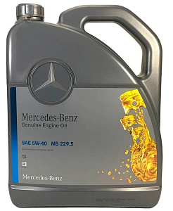 Масло моторное MERCEDES BENZ 229.5 5W40 5л.(A000989920213AIFE)