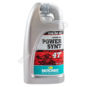 Масло моторное MOTOREX POWER SYNT 4T 10W50 1л