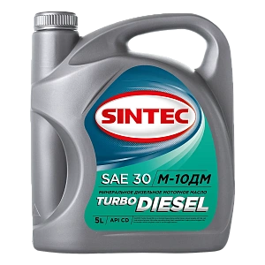 Масло моторное SINTEC TURBO DIESEL М-10ДМ 5л