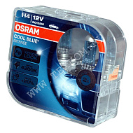 Лампа 12V H4 (60/55) P43t-38 COOL BLUE INTENSE 12V 2шт Osram