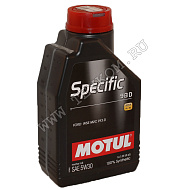 Масло моторное MOTUL SPECIFIC FORD 913C/D 5W30 1л синт.