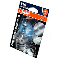 Лампа 12V H4 (60/55) P43t-38+110% NIGHT RACER 110 12V Osram