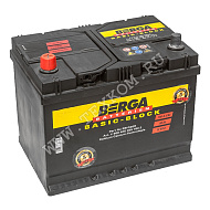 Аккумуляторная батарея BERGA 6СТ68 пр.выс. Basicblock 261х175х220 (С)