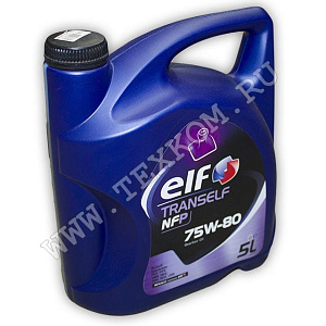 Масло трансмиссионное ELF TRANSELF NFP 75W80 5л***
