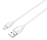 Кабель LDNIO USB Lightning 1m 2.1A White