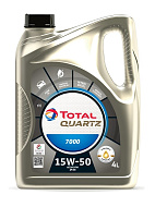 Масло моторное TOTAL QUARTZ 7000 15W50 п/синт 4л.