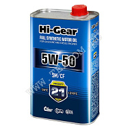 Масло моторное Hi-Gear 5W50 SM/CF 1л синт.