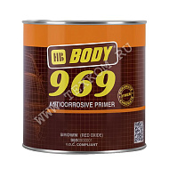 Грунт BODY 969 коричневый антикорозийный алкидный 1кг