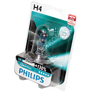 Лампа 12V H4 (60/55) P43t-38+130% X-TREME VISION 12V Philips