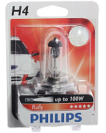 Лампа 12V H4 (100/90W) PHILIPS RALLY(блистер)