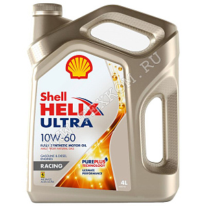 Масло моторное SHELL HELIX ULTRA RACING 10W60 4л.синт.