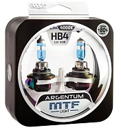 Лампа HB4 55W Argentum +80% к-т MTF