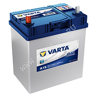 Аккумуляторная батарея VARTA 6СТ40з прям. яп. кл. BLUE A15 187х127х227 (ETN-540 127 033)