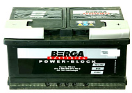 Аккумуляторная батарея BERGA 6СТ80 обр.низ. Power Block PB-N4 315х175х175 (ETN-580 406 074)