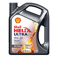 Масло моторное SHELL HELIX ULTRA SN PLUS 0W20 5л