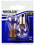 Лампа 12V двухконтактная P21/5W (BAY 15d) 12V (2шт) NEOLUX
