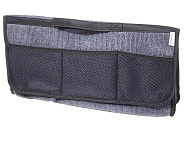 Органайзер багажника 500х240х120 мм с 3 карманами войлочный (серый)