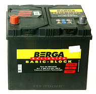 Аккумуляторная батарея BERGA 6СТ60 пр.выс Basic Blocк BB-D23R k232х173х22 (ETN-560 413 051)