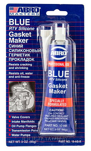 Герметик ABRO прокладок высокотемп. синий 85г.