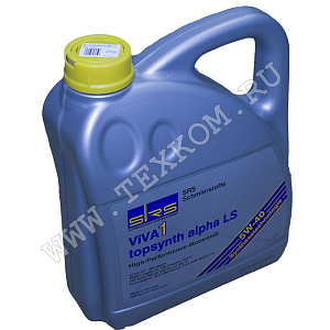 Масло моторное SRS VIVA1 TOPSYNTH ALPHA LS 5W40 SN/CF 4л синт.