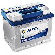 Аккумуляторная батарея VARTA 6СТ60з BD прям.242х175х190 (С)