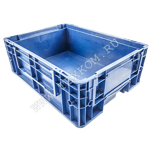 Ящик полимерный R-KLT 4315 396х297х147.5мм синий IPLAST