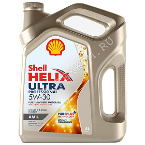 Масло моторное SHELL HELIX ULTRA AM-L 5W30 4л синт.