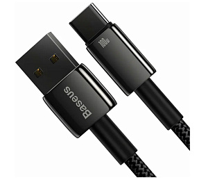 Кабель USB/type C Baseus Tungsten Gold Fast Charging 100W