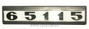 Орнамент КАМАЗ двери "65115"