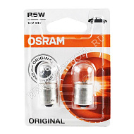 Лампа 12V одноконтактная R5W (BA15s) 12V 2шт. OSRAM
