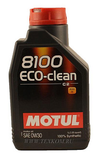 Масло моторное MOTUL 8100 Eco-clean C2 0w30 1л.