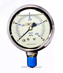 Манометр радиальный RGC-M63-R-400-T2