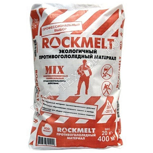 Антигололед ROCKMELT MIX продолжительного действия 20кг