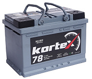 Аккумуляторная батарея KORTEX SILVER Dynamic 6СТ 78 обр. 278х175х190 Турция