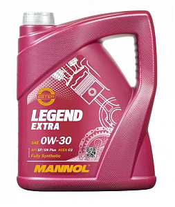 Масло моторное MANNOL LEGEND EXTRA 0W30 синт. 5л