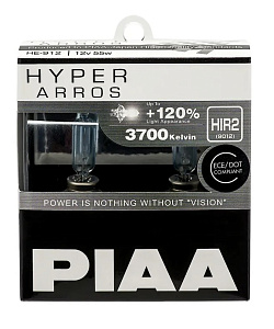 Лампа HIR 2 PX22d 55W PIAA BULB HYPER ARROS 3700K к-т PIAA